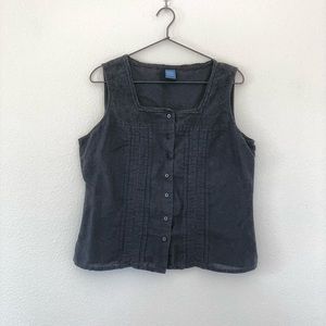 SOLD • Vintage Linen tank